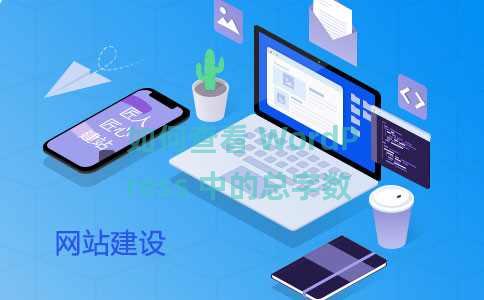 如何查看 WordPress 中的总字数